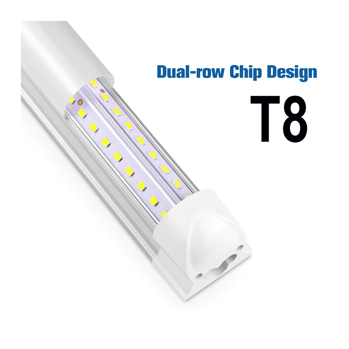 MALITAI LED-Lichtröhre T5/T8 als LED-Leiste für Innenräume mit 25 W und 50 cm Höhe - Bild 2