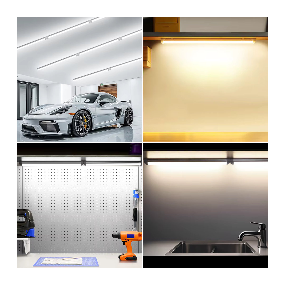 MALITAI LED-Lichtröhre T5/T8 als LED-Leiste für Innenräume mit 25 W und 50 cm Höhe - Bild 4
