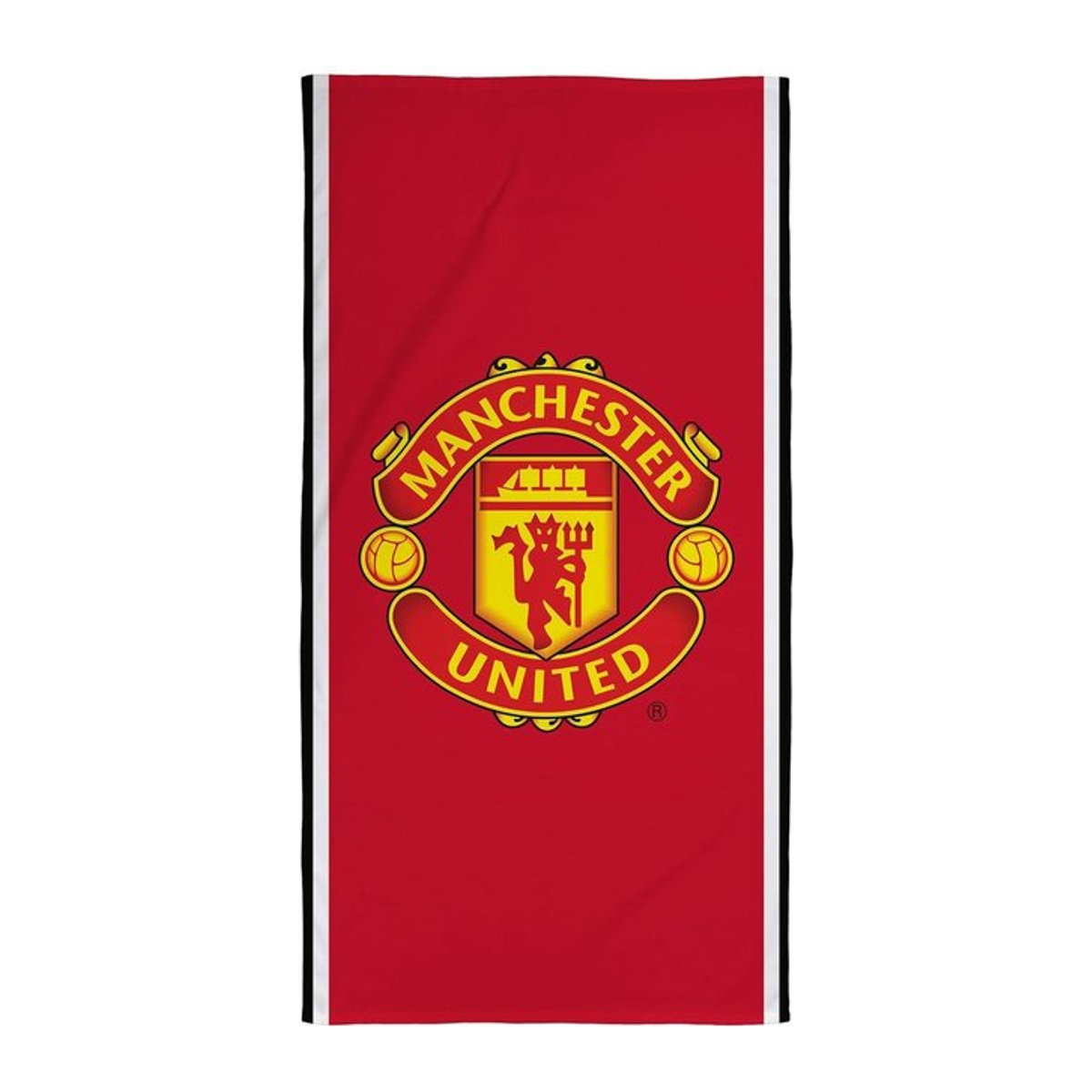 Manchester United FC Glory Wappen Handtuch in Rot, One Size - Bild 1