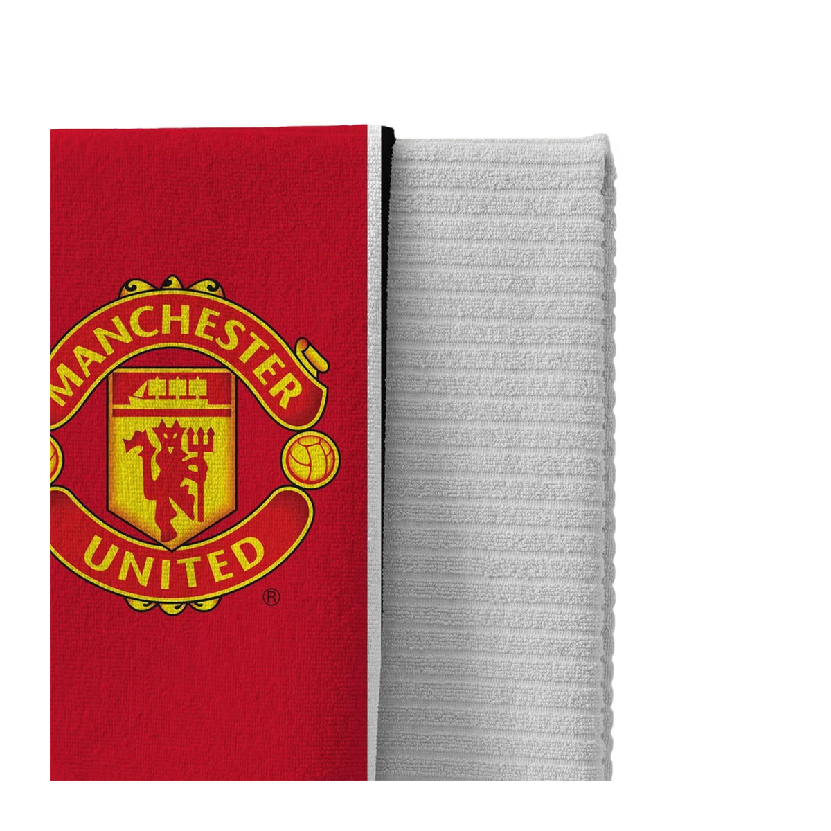 Manchester United FC Glory Wappen Handtuch in Rot, One Size - Bild 2