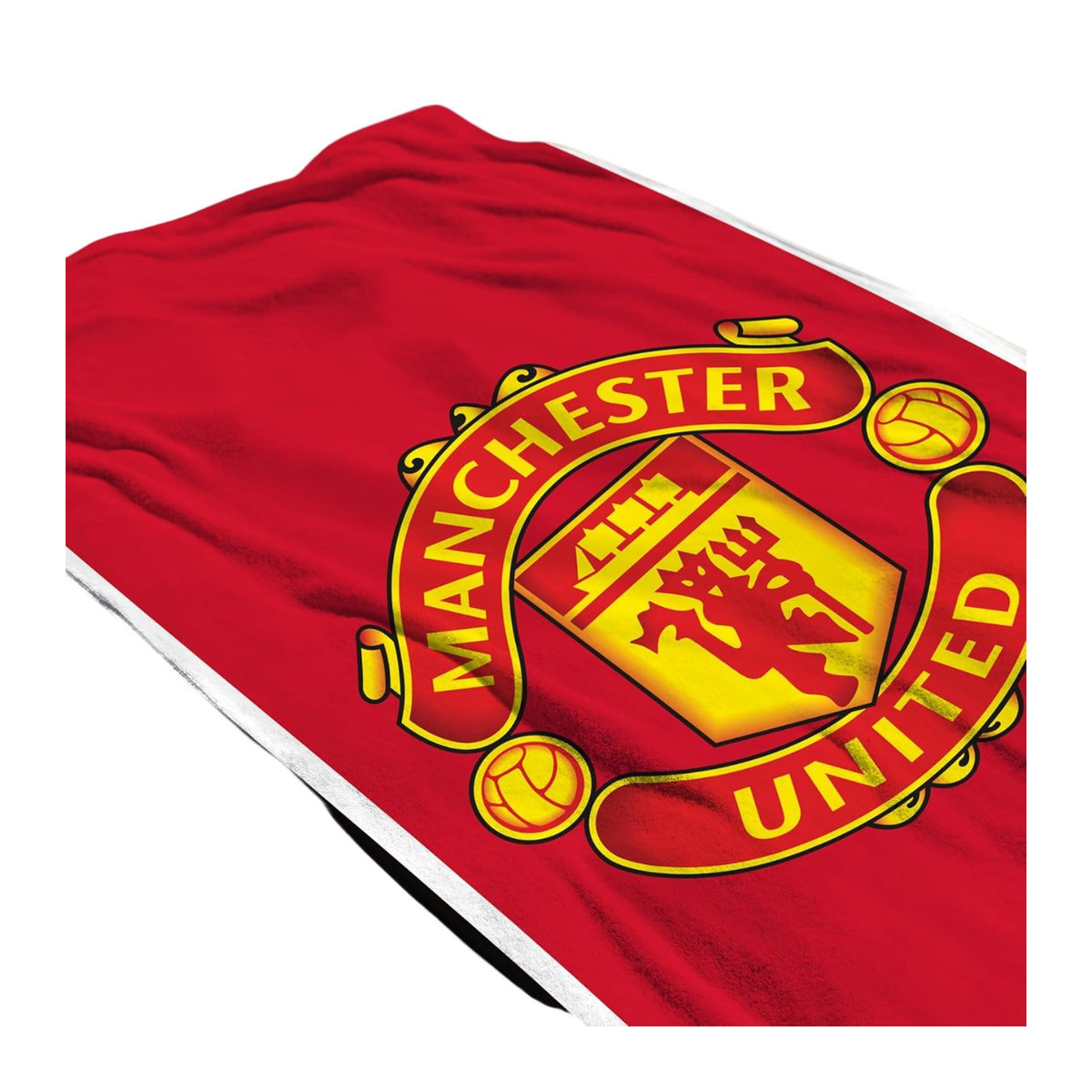 Manchester United FC Glory Wappen Handtuch in Rot, One Size - Bild 3