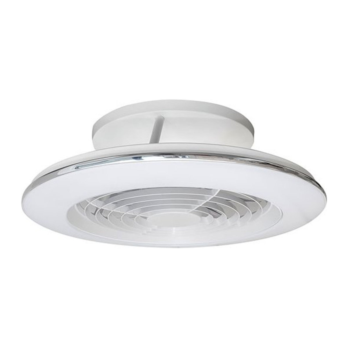 Mantra Alisio Mini Deckenventilator mit Beleuchtung in Weiß und Tunable White (2700K - 5000K) - Bild 1