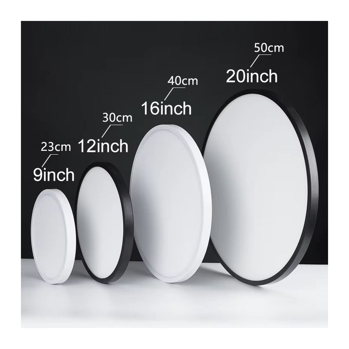 MANVIV Smart LED Deckenleuchte Weiß, ultradünnes minimalistisches Panel-Licht für dein Zimmer - Bild 2