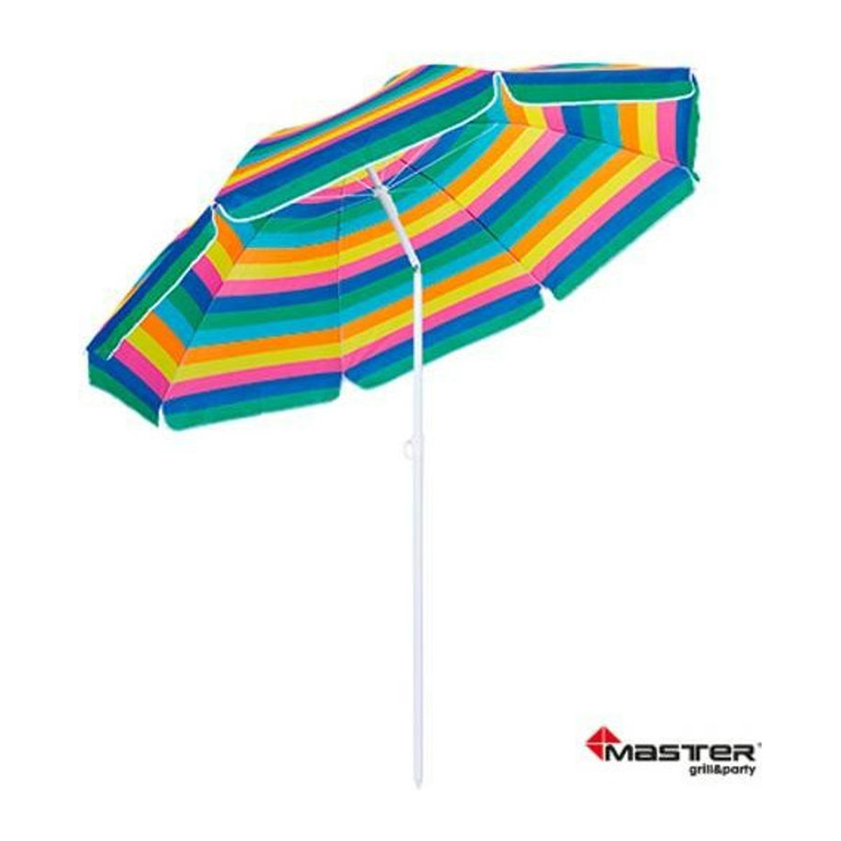Master Grill&Party Sonnenschirm aus Nylon in Bunt, Durchmesser: 200 cm - Bild 1