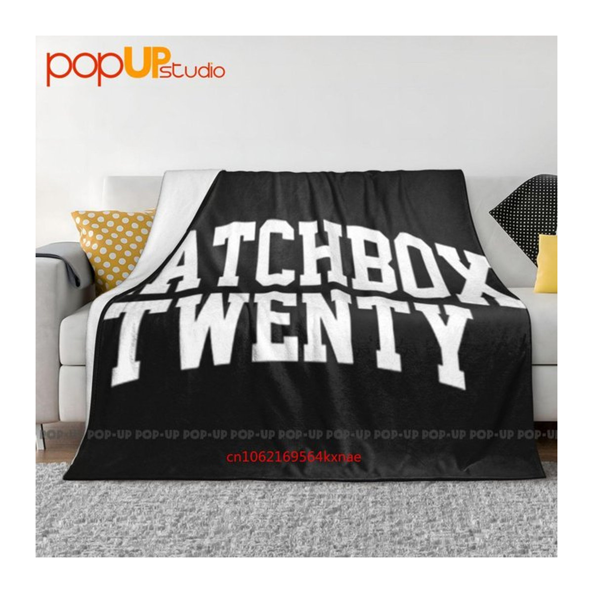Matchbox Twenty Ultra-Weiche Steppdecke für den Winter, B/T: 102 x 76 cm - Bild 1