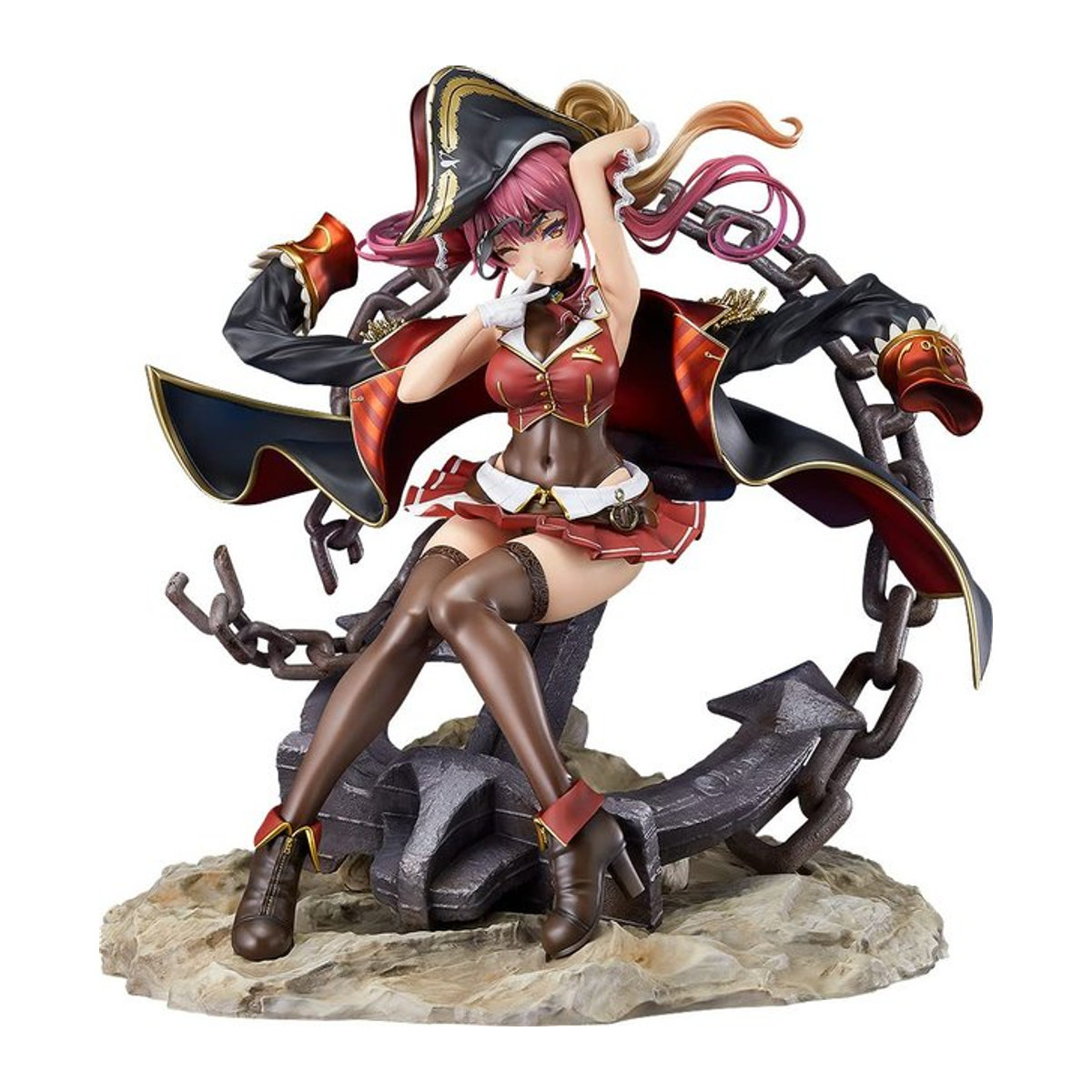 Max Factory Hololive Production Hosho Marine Anime-Figur Maßstab 1/7 aus Kunststoff, Multicolor - Bild 1