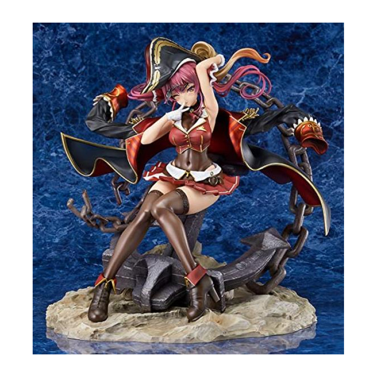 Max Factory Hololive Production Hosho Marine Anime-Figur Maßstab 1/7 aus Kunststoff, Multicolor - Bild 2