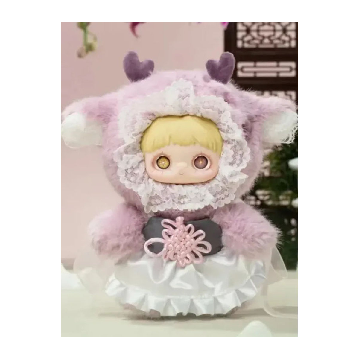 MayMei Gedicht der Frühlingssaison Blindbox Anime-Figur Rosa als süße Spielzeugpuppe und Desktop-Ornament - Bild 2