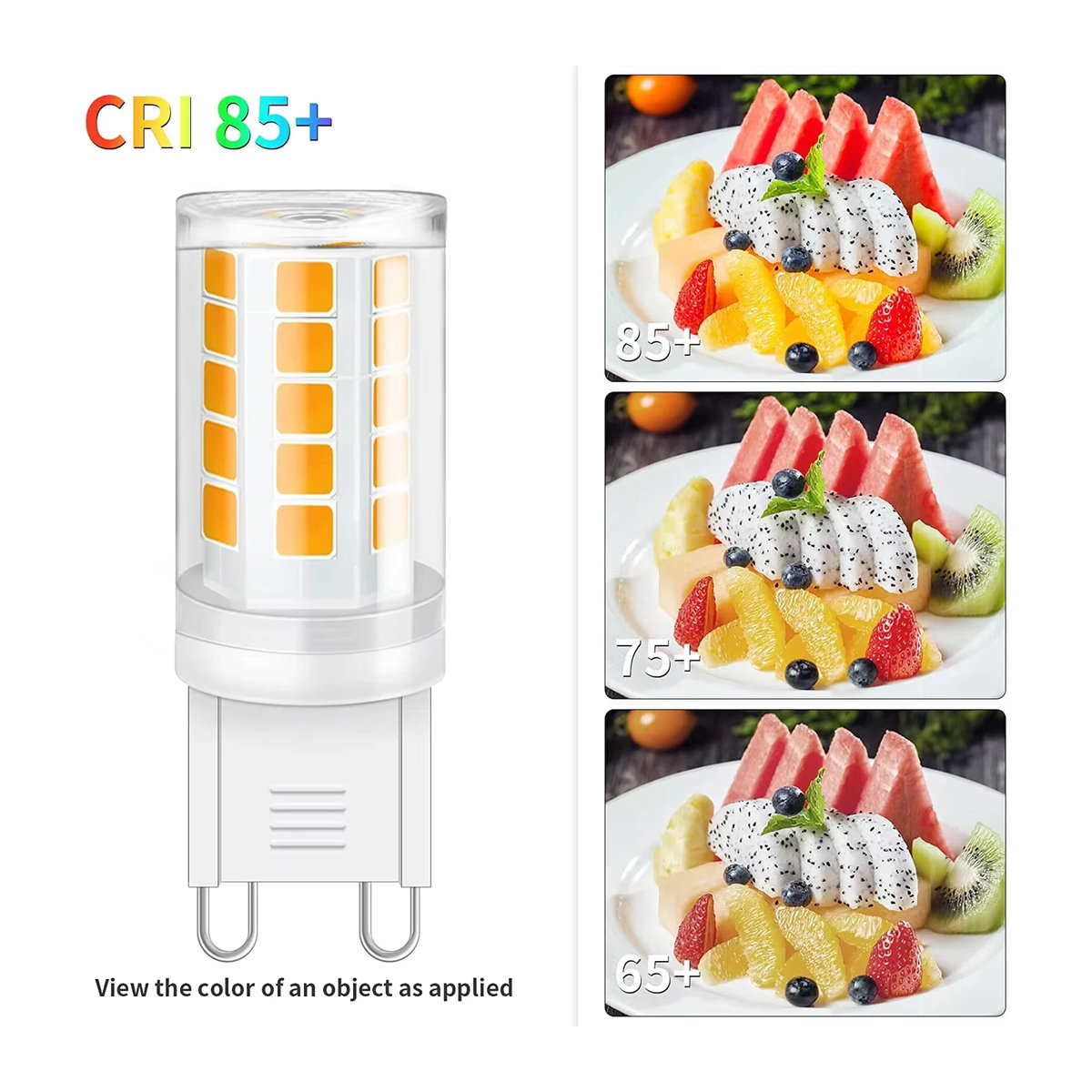 MeeToo G9 LED-Lampe Warmweiß 3 W 2700 K Keramik 360 lm - Bild 3
