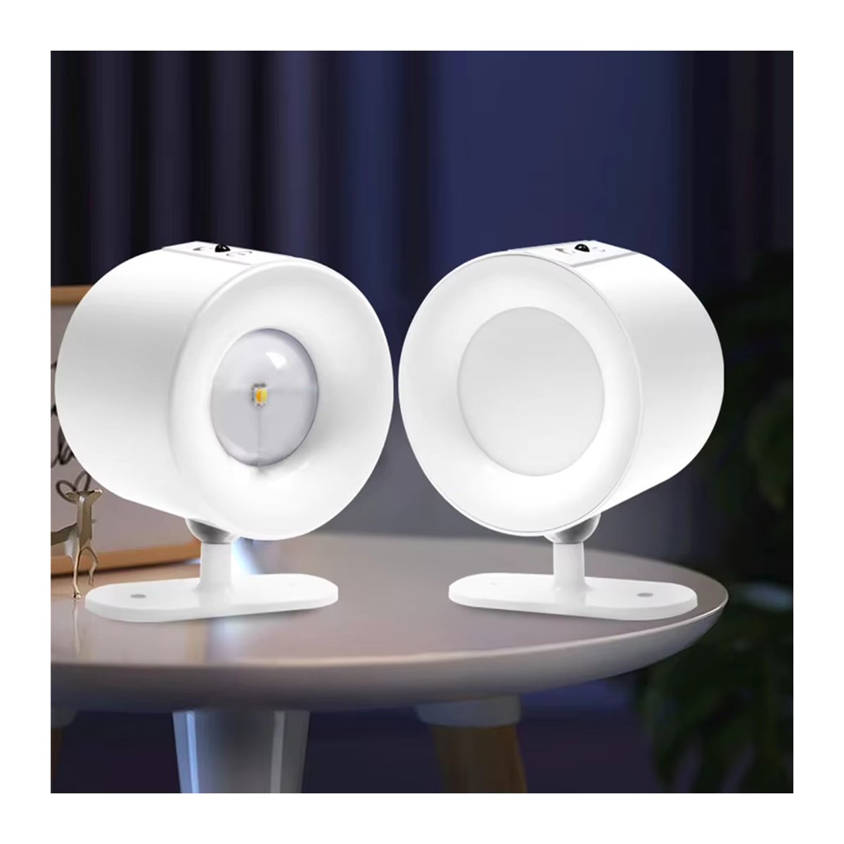 MeeToo Magnetisches LED Nachtlicht in Weiß mit Touch-Funktion und Fernbedienung als wiederaufladbare Möbelbeleuchtung - Bild 2
