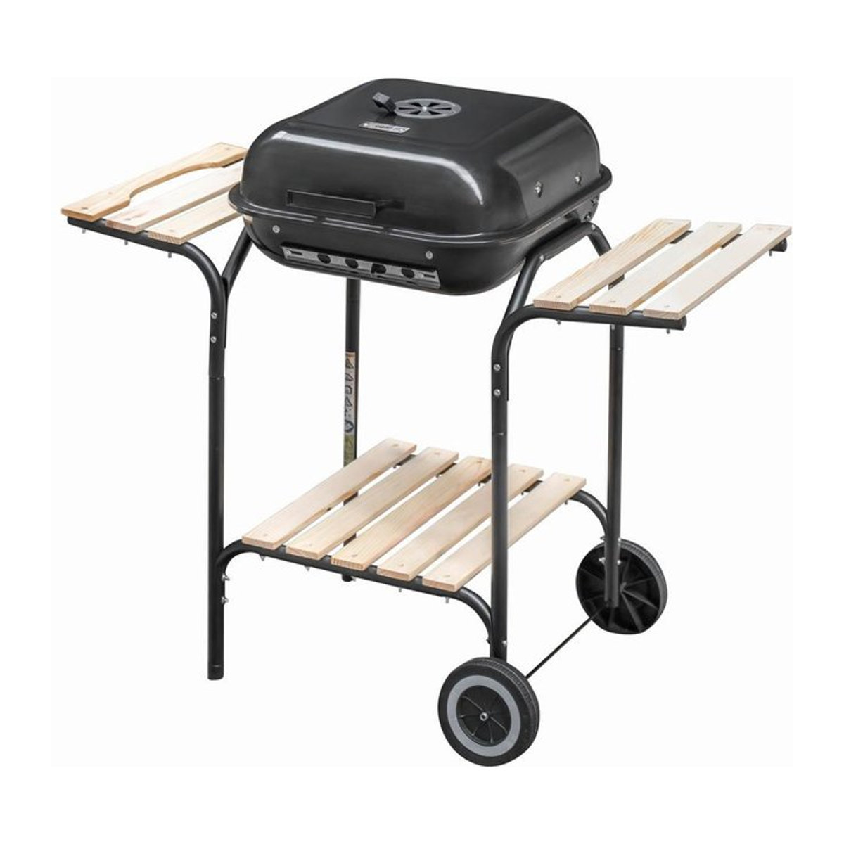 Mega-M Holzkohle Gartengrill B/T/H: 43 x 40 x N cm - Bild 1