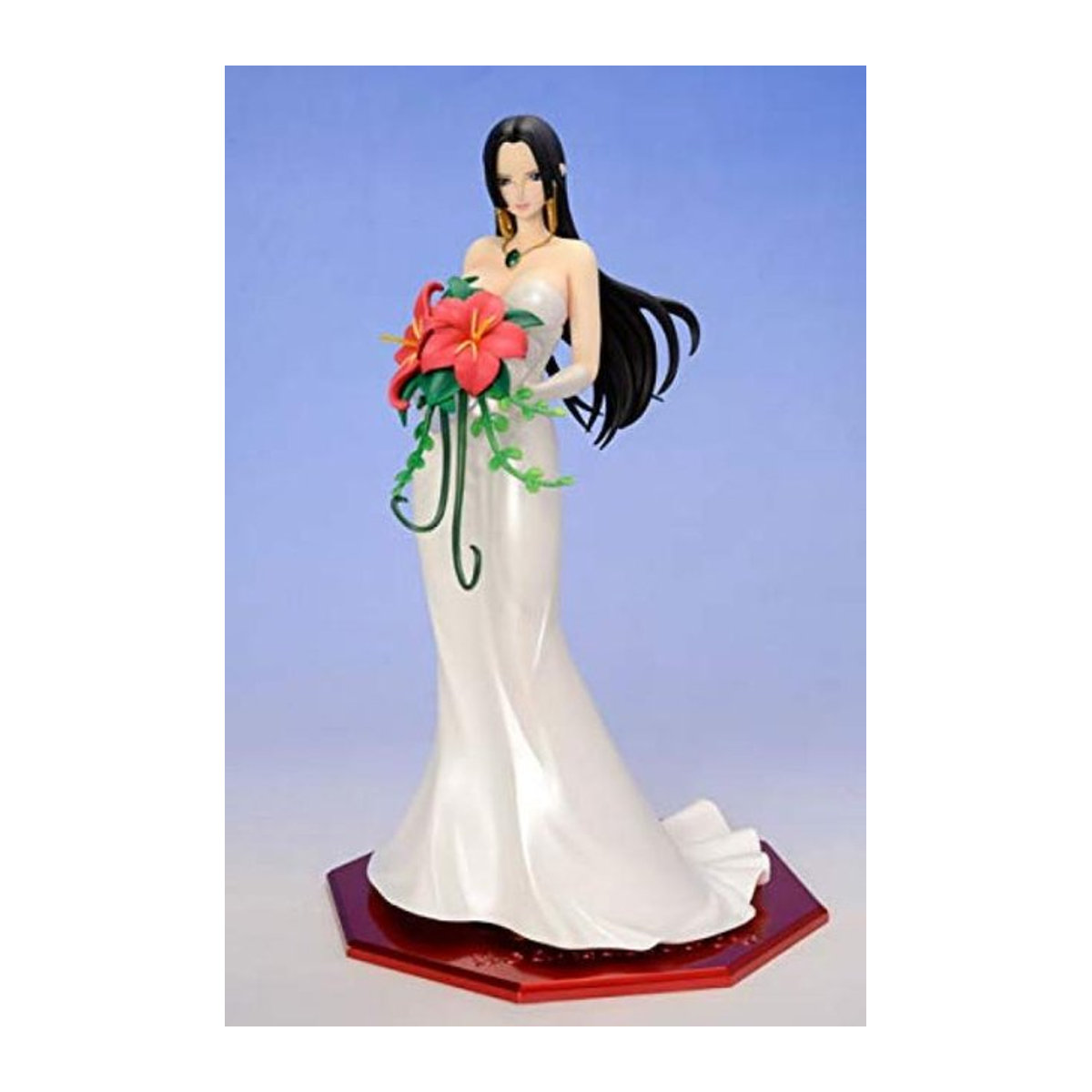 MegaHouse One Piece Portrait.Of.Pirates Boa Hancock Hochzeits Limited Edition Anime-Figur aus ABS und PVC, Maßstab 1/8 - Bild 1