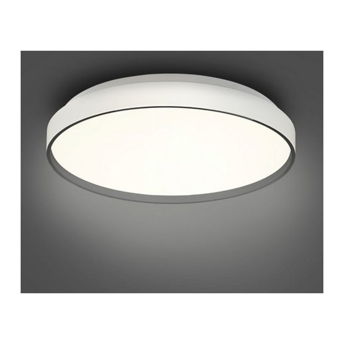 MegaLight LED Deckenleuchte SHINING CORAL 24W in Weiß aus Kunststoff mit minimalistischem Design - Bild 1