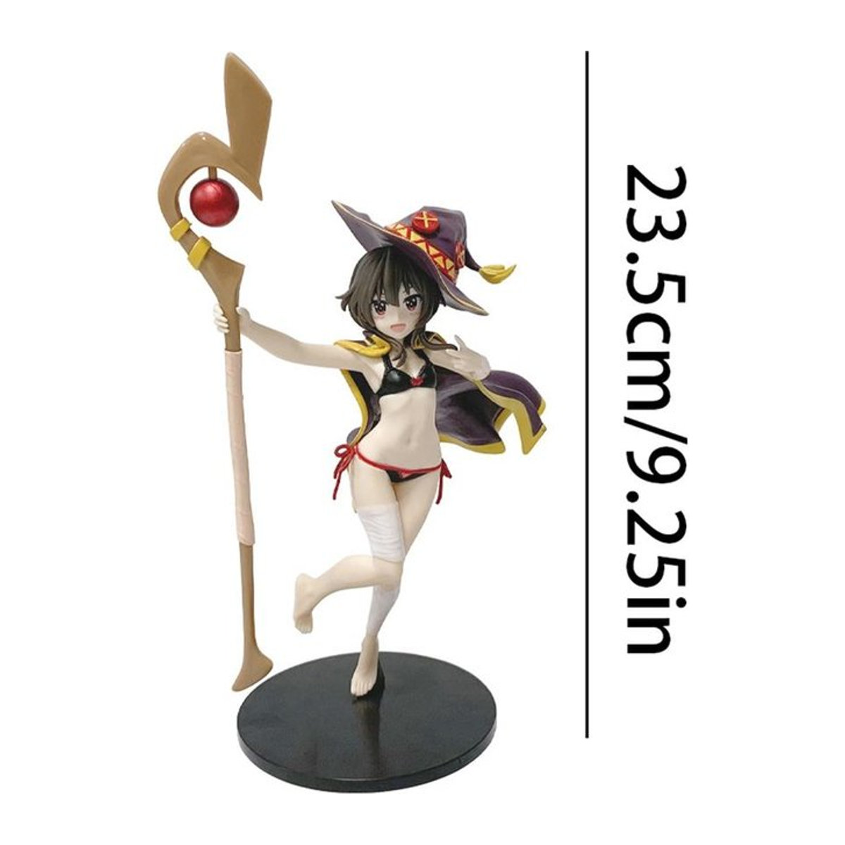 Megumin Anime Figur aus Kono Subarashii Sekai ni Shukufuku o, PVC Sammlermodell, Höhe: 23,5 cm - Bild 1