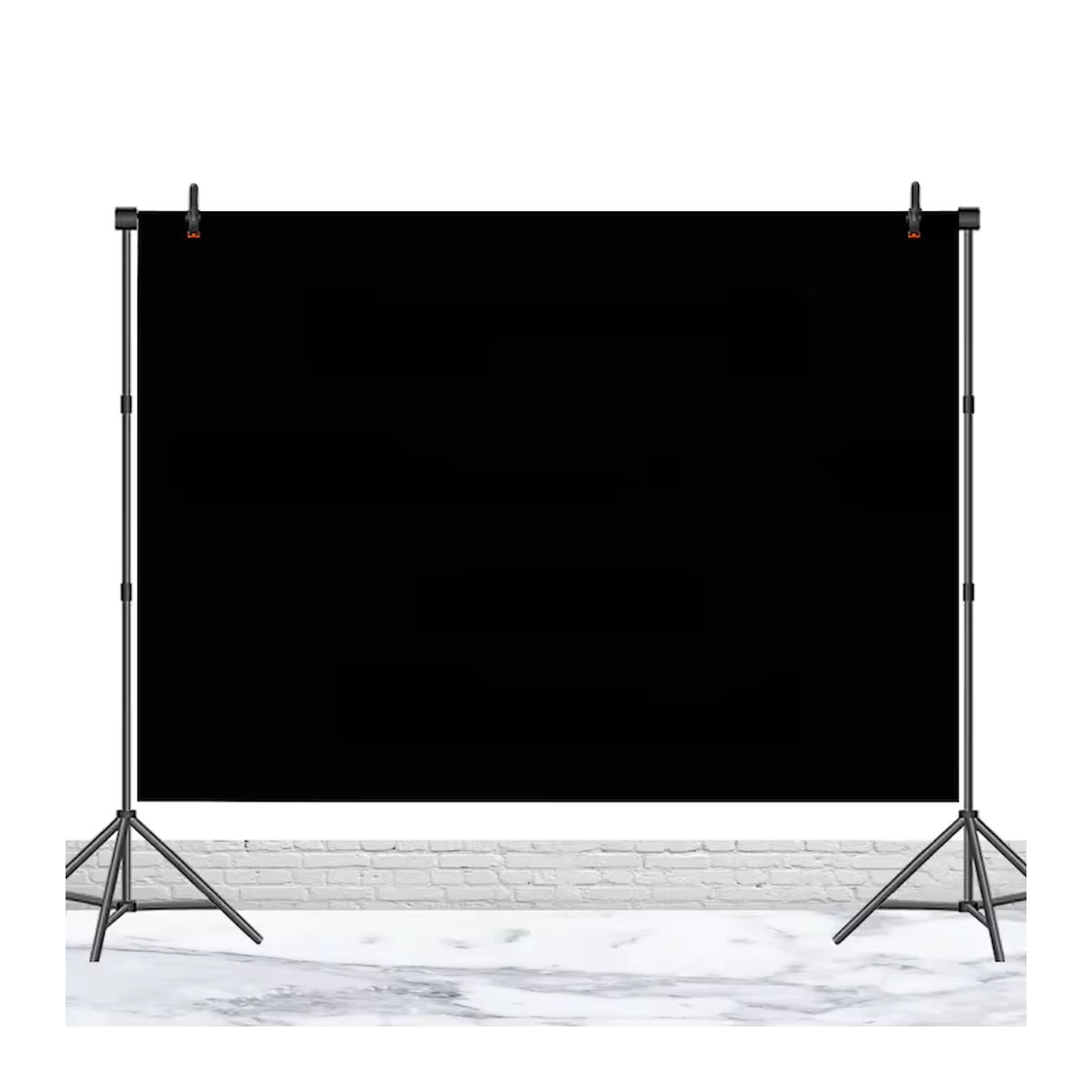 Mehofond Personalisierter Hintergrund in Blau und Schwarz für Hochzeit und Fotostudio im Querformat - Bild 4