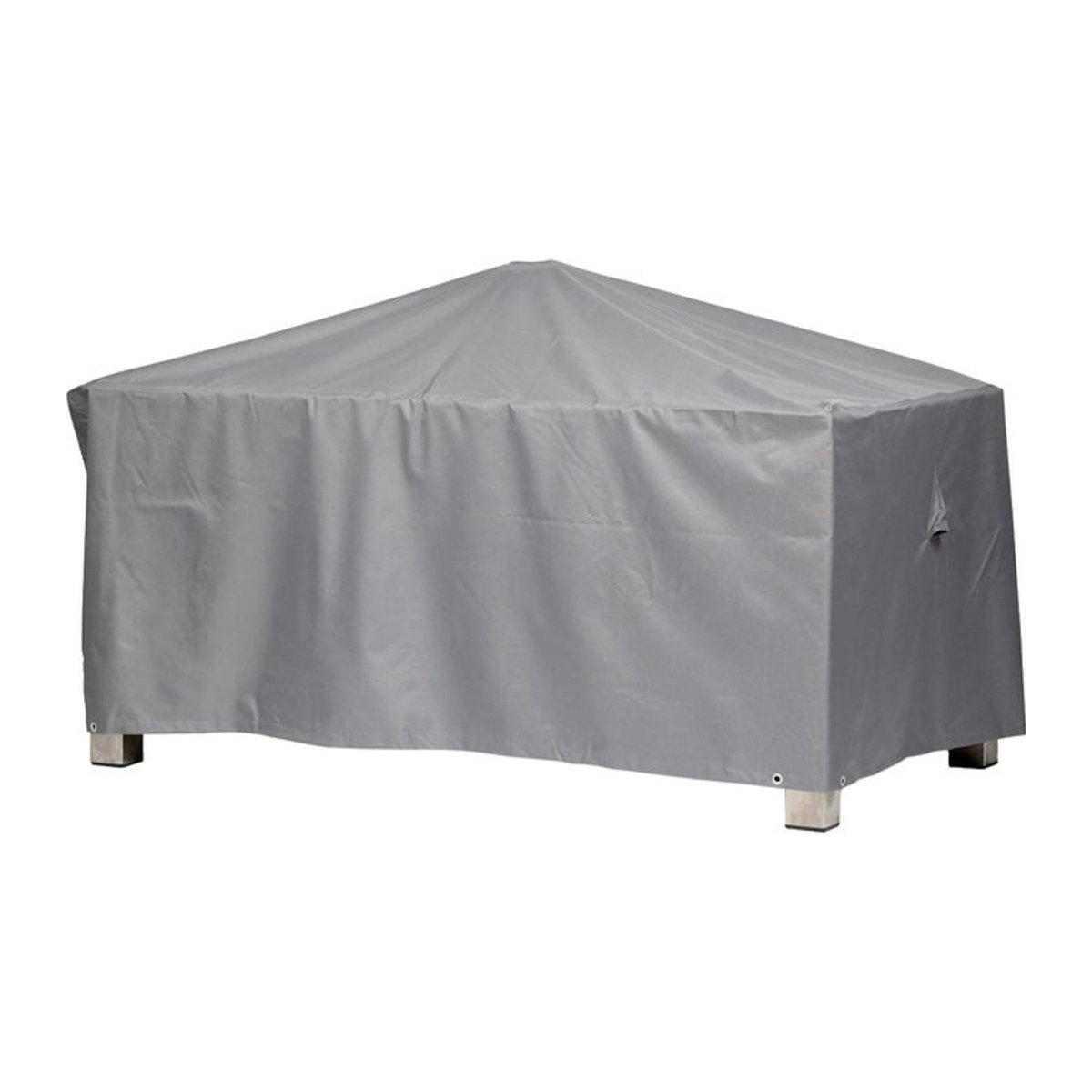 Mehr Garten Premium Schutzhülle für Gartentisch Rechteckig in Schwarz und Grau - Bild 1