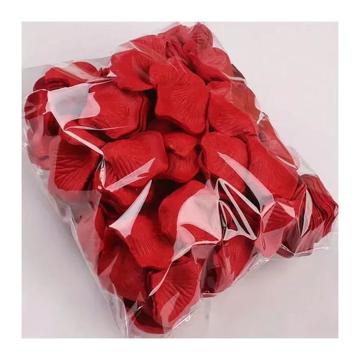 Mehrfarbige künstliche Rosen aus Seide in Rot für romantische Dekorationen wie Valentinstag oder Hochzeiten - Bild 2