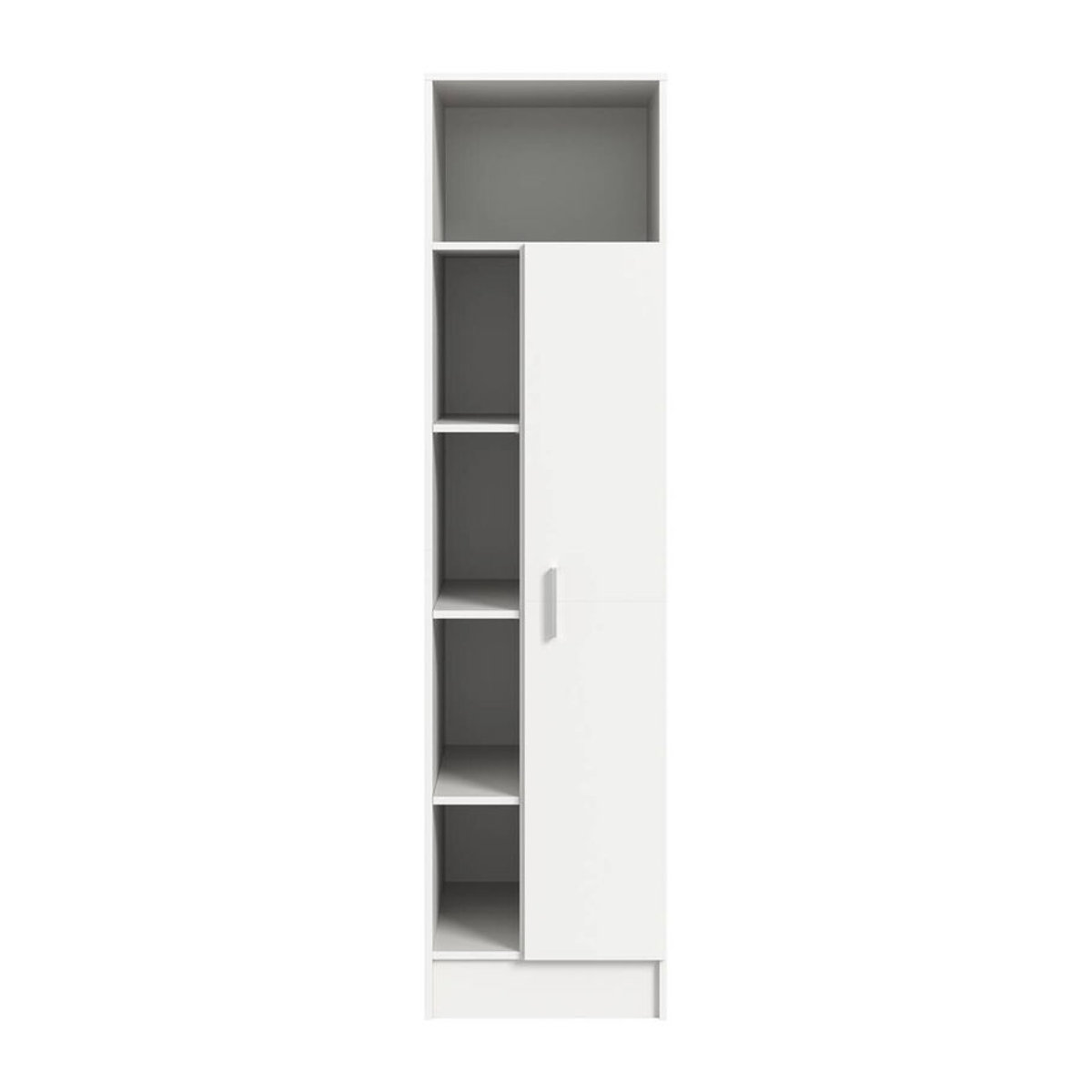 Mehrzweckschrank Free von xonox.home in Weiß mit Drehtüren, B/H/T: 50 x 196 x 68 cm - Bild 2