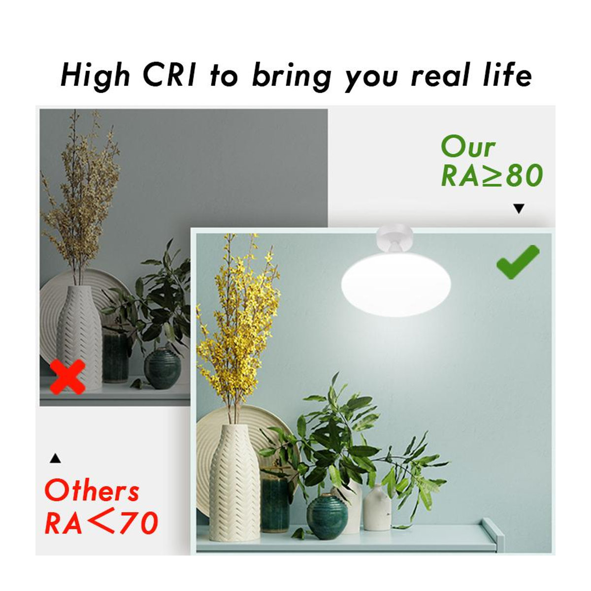 Meiteai-Home E27 UFO LED-Lampe, Kaltweiß, 4W, Aluminium und Kunststoff, Minimalistisches Design - Bild 4