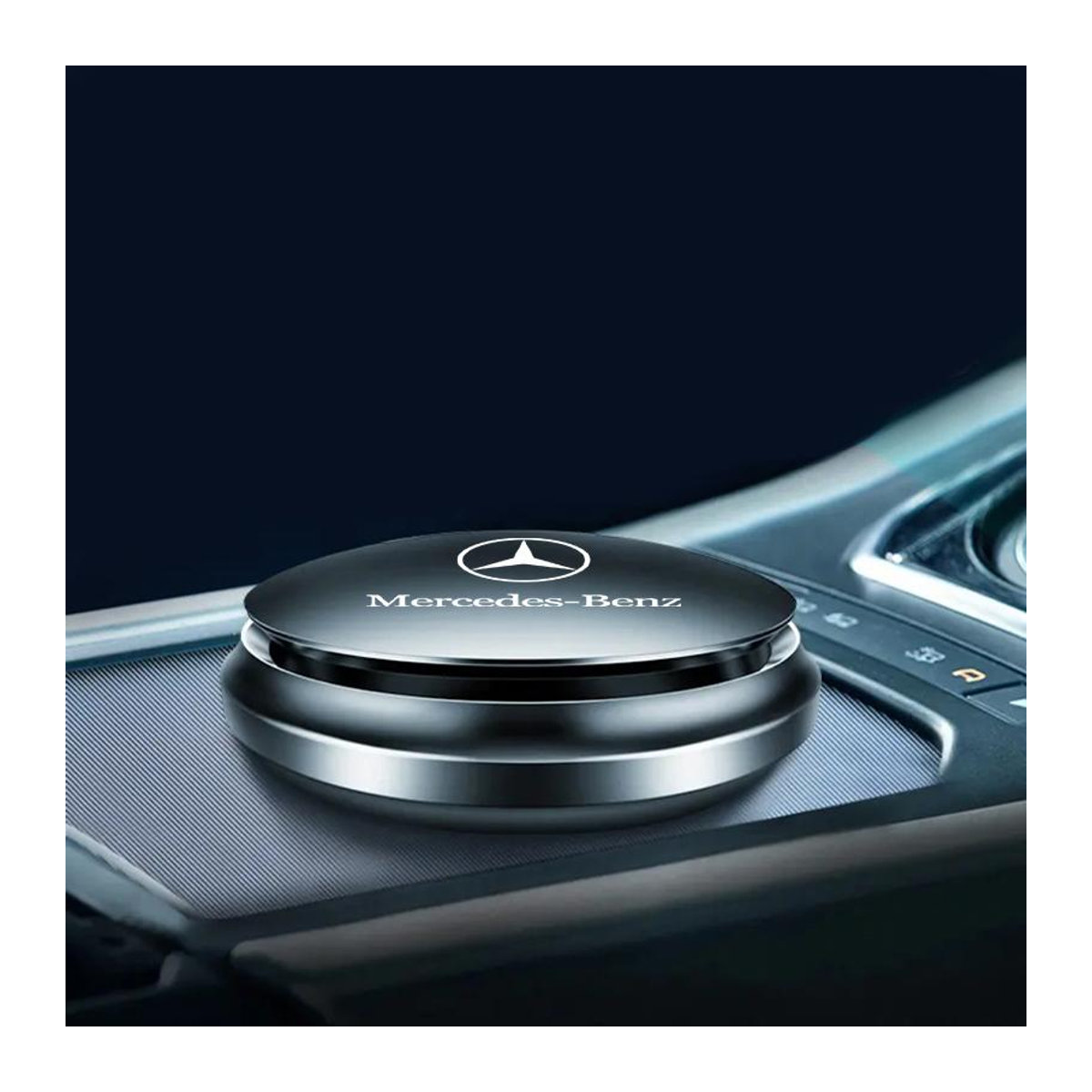 Mercedes-Benz Auto Lufterfrischer und Luftreiniger aus Metall in Schwarz - Bild 12