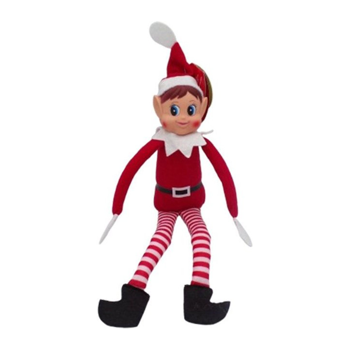 Mercier Schelmischer Kobold Puppe aus Vinyl in Rot und Weiß, Höhe: 30 cm - Bild 1