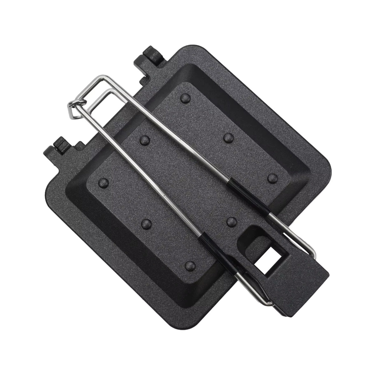 MEROCA Tragbarer Falt-Sandwichgrill für Camping und Picknick, B/H/T: 33 x 14 x 4,5 cm - Bild 7