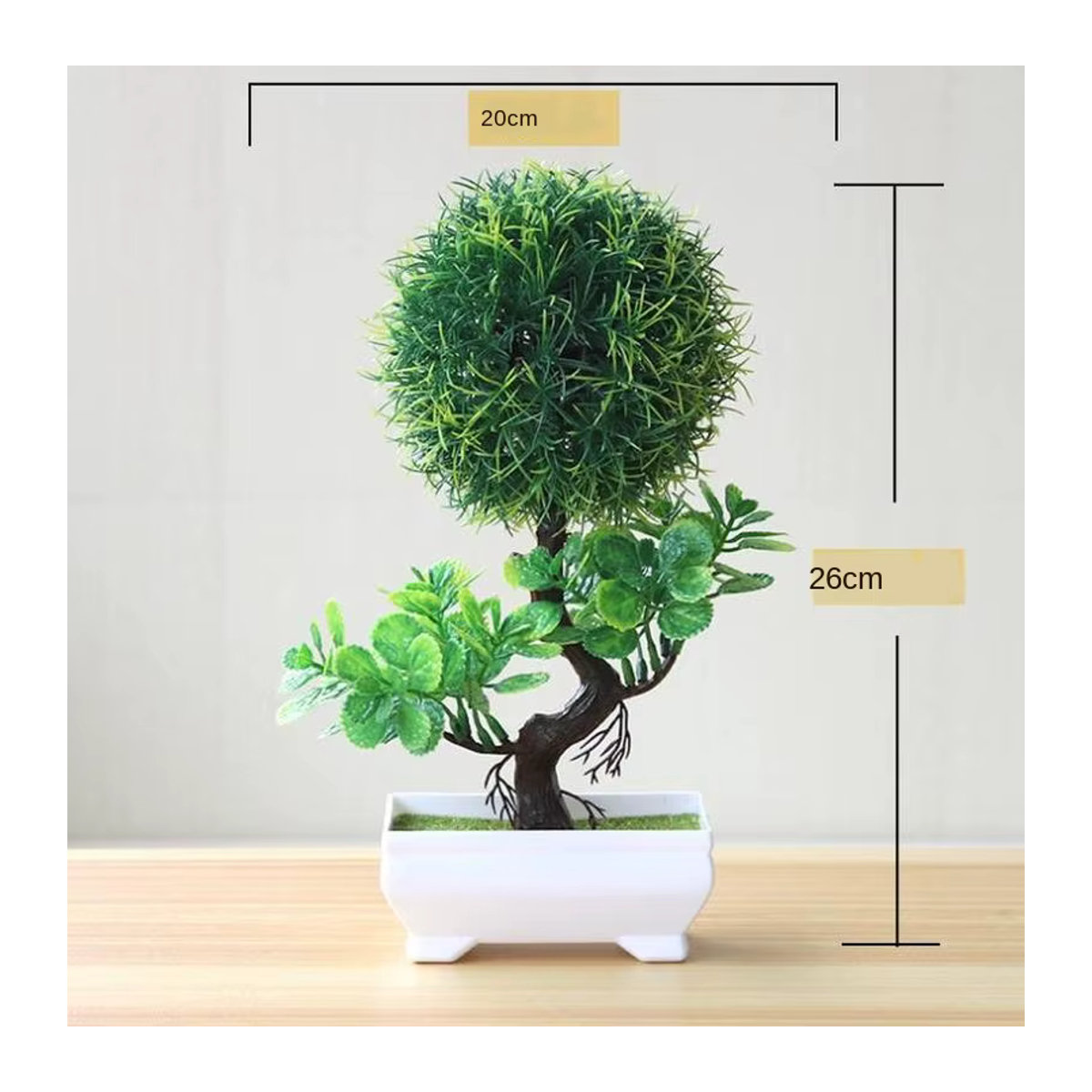 Merylover Künstlicher Bonsai in - Bild 4
