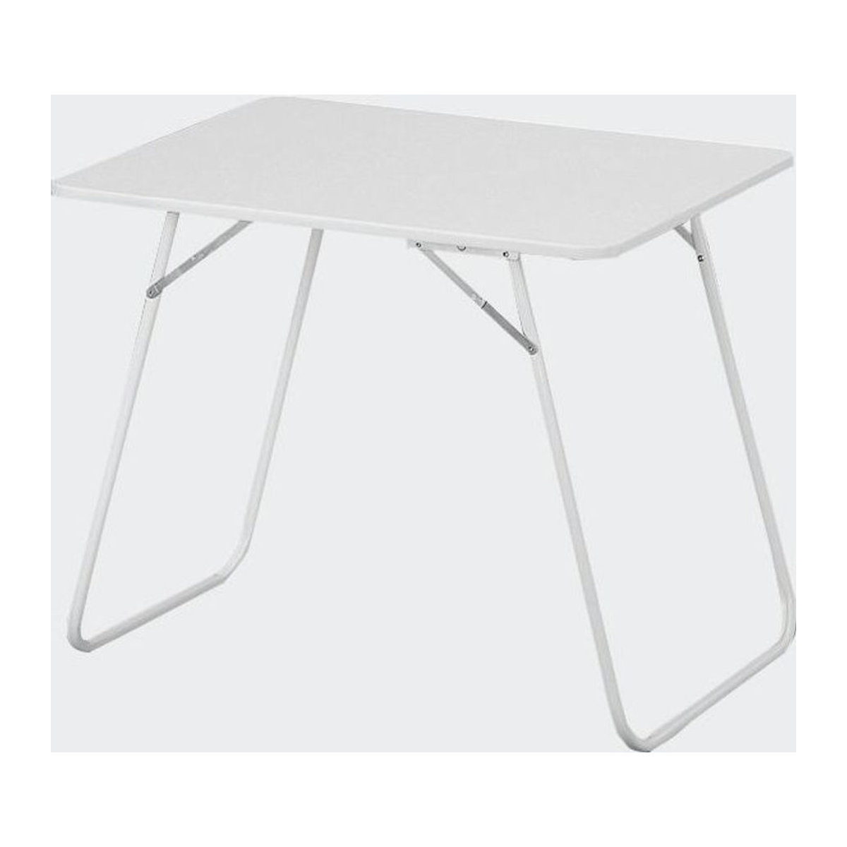 MFG FREIZEITMÖBEL Campingtisch Camping in Weiß, B/H/T: 60 x 63 x 63 cm - Bild 1