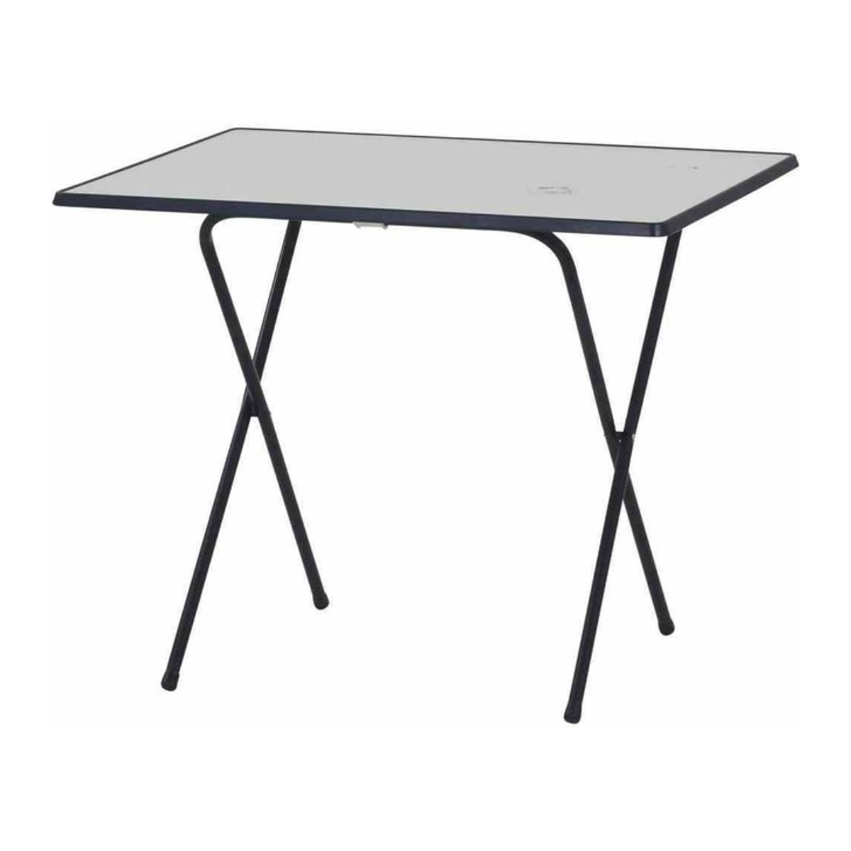 MFG Scherentisch mit Scherengestell, Blau, B/T: 80 x 60 cm - Bild 1