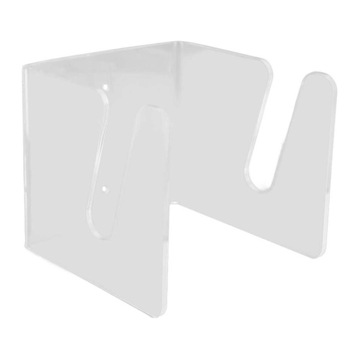 mfySpace Skateboard Wandhalterung aus Acryl in Transparent für die Wandmontage - Bild 1
