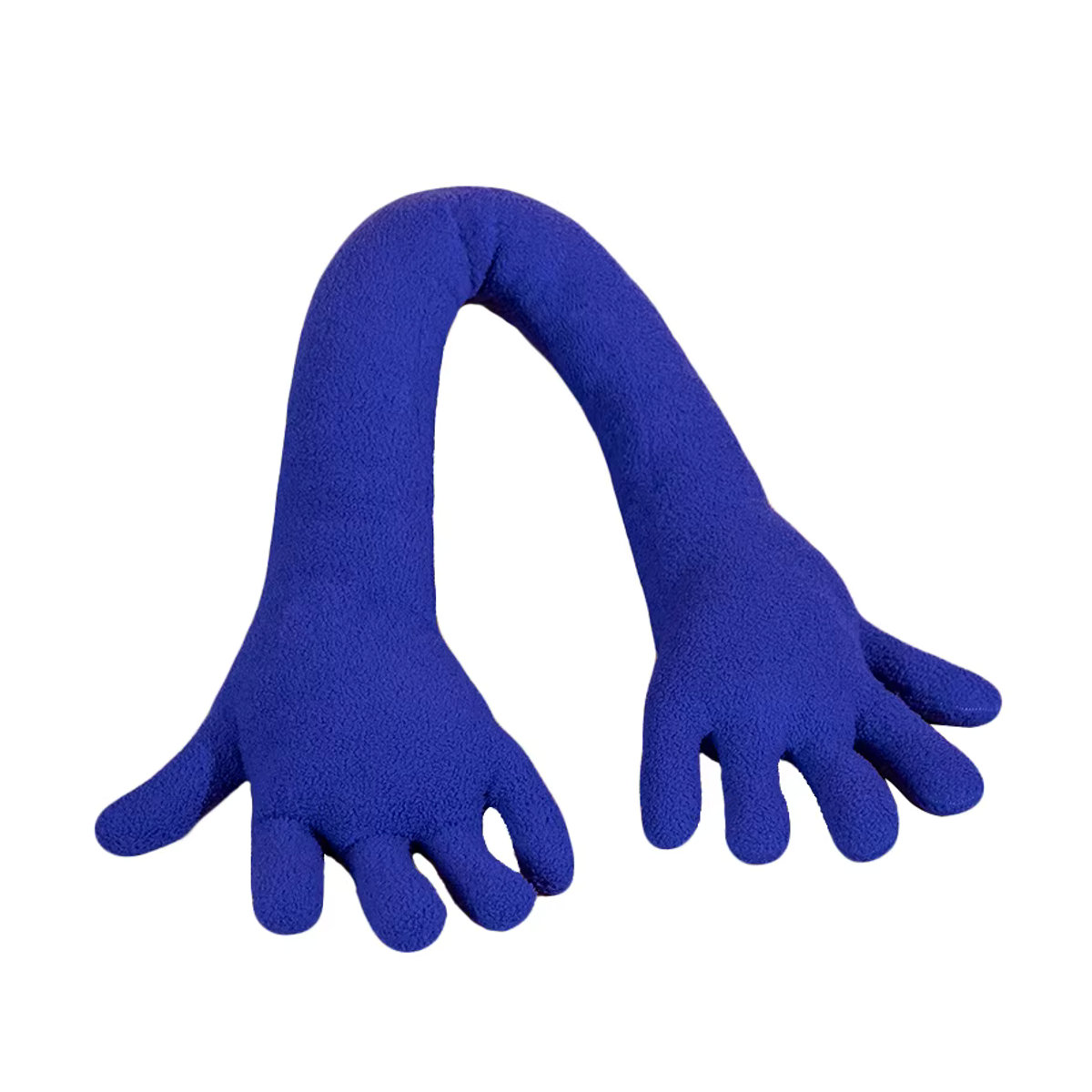 MIAOOWA Palmen Plüschkissen Buntes Palmen Teddy Samtkissen zur Dekoration, B/H: 80 x 160 cm, Mehrfarbig/Blau - Bild 5