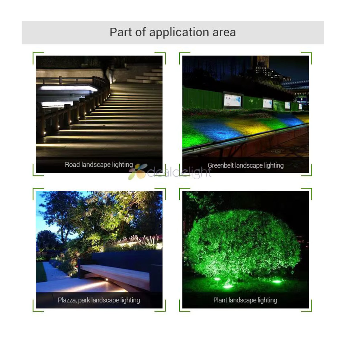 Miboxer Zigbee 3.0 RGB+CCT LED Außenstrahler Schwarz IP66 Wasserdicht Smart Gartenleuchte für die Gartendekoration - Bild 5