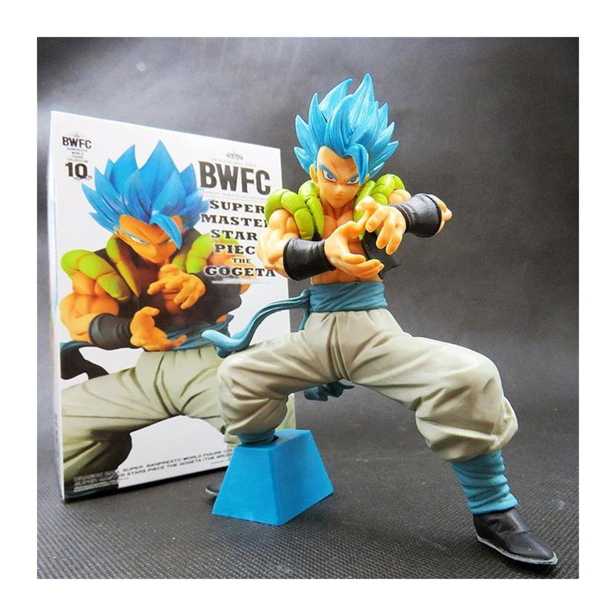 MIFEN Anime Actionfigur Dragon Ball Super Broly Gogeta Super Saiyan Modell mit Box, Höhe: 17 cm - Bild 1