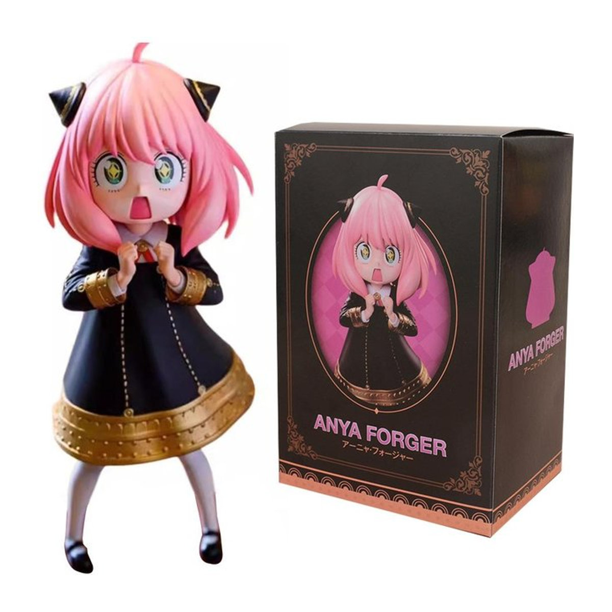 MIFEN Anime Spy Family Anya Forger Figur mit Sternenauge, buntes Sammlerstück, Höhe: 18 cm - Bild 1