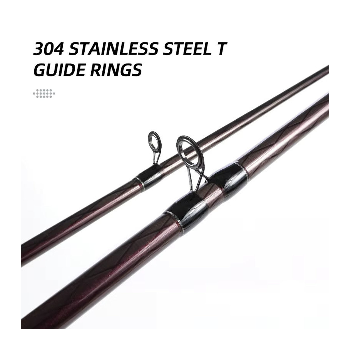 Mifine Fusion Feeder Rod Angelrute mit 3 Spitzen, Schwarz, Wurfgewicht 60-120g - Bild 2