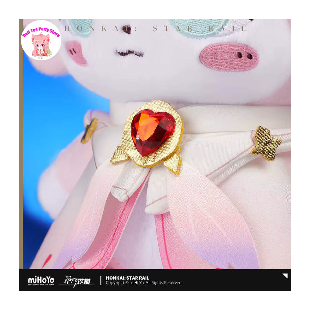 miHoYo Honkai Star Rail Plüschpuppe im Sitzmodell als Anime Figur Ornament für Cosplay und Sammler - Bild 2