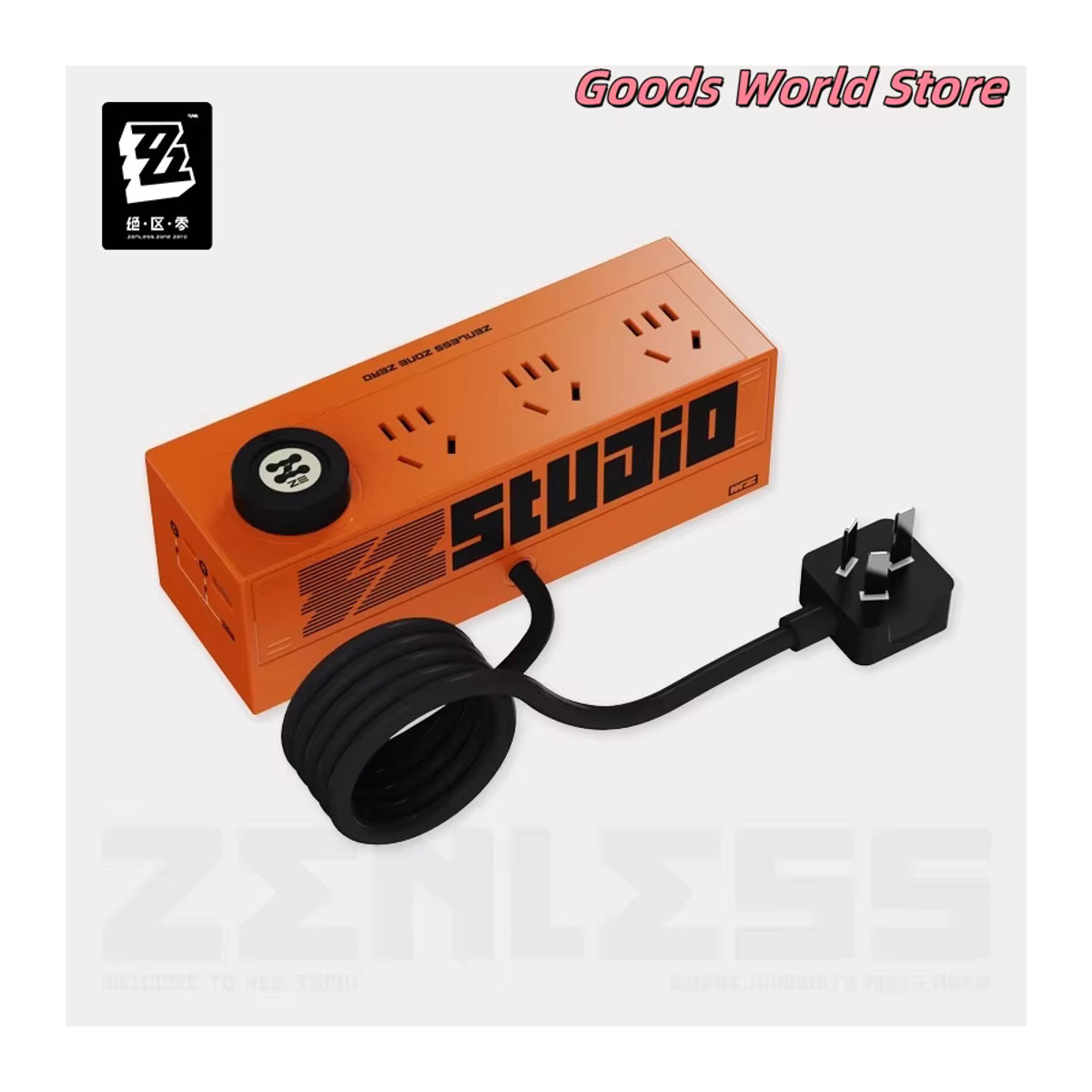 Mihoyo Zenless Zone Zero Bangboo Figur mit multifunktionalem Beleuchtungssockel in Orange - Bild 2