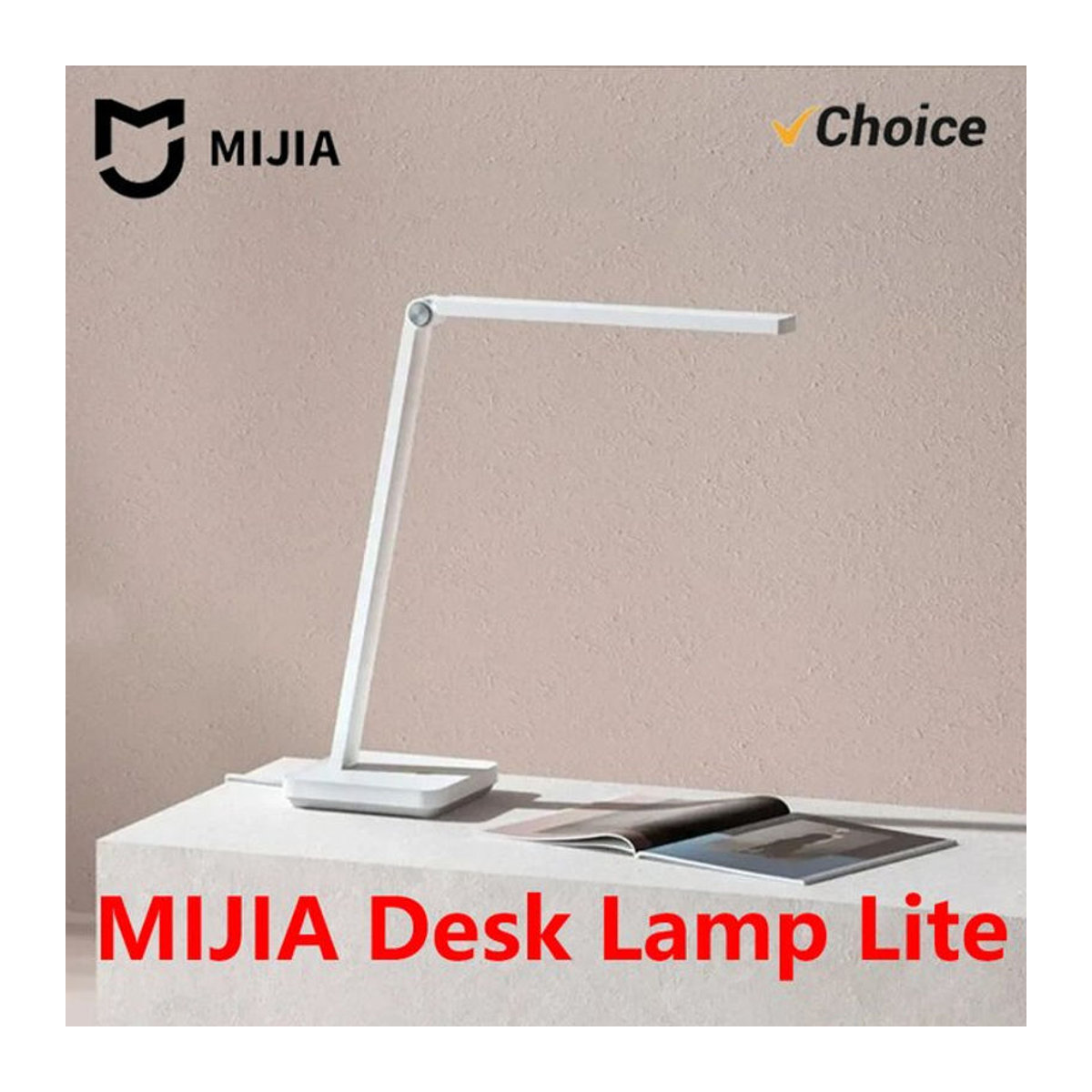 MIJIA Tischlampe Lite LED Schreibtischlampe faltbar mit Augenschutz, Weiß, 500 Lumen, 4000K Neutralweiß - Bild 1