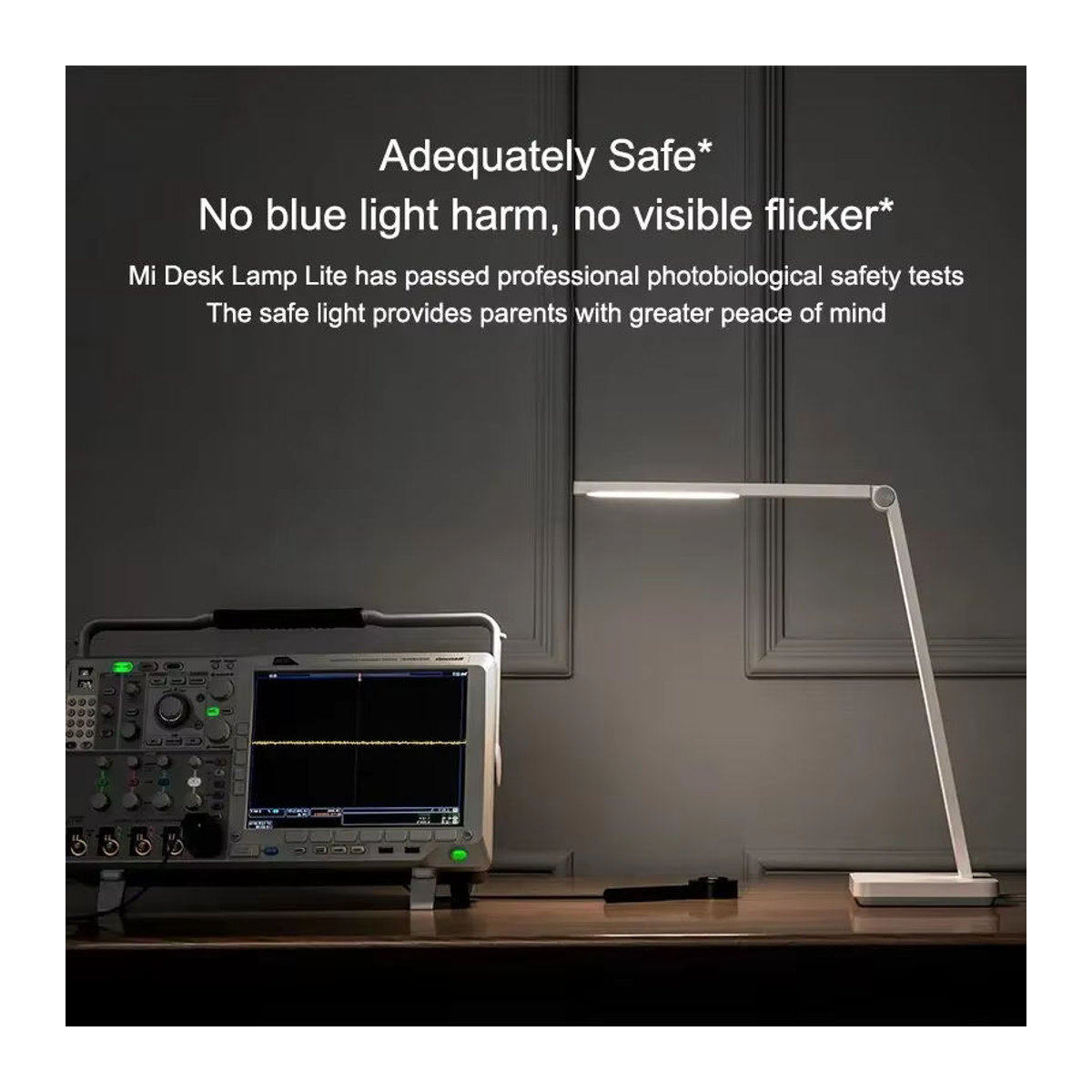 MIJIA Tischlampe Lite LED Schreibtischlampe faltbar mit Augenschutz, Weiß, 500 Lumen, 4000K Neutralweiß - Bild 4