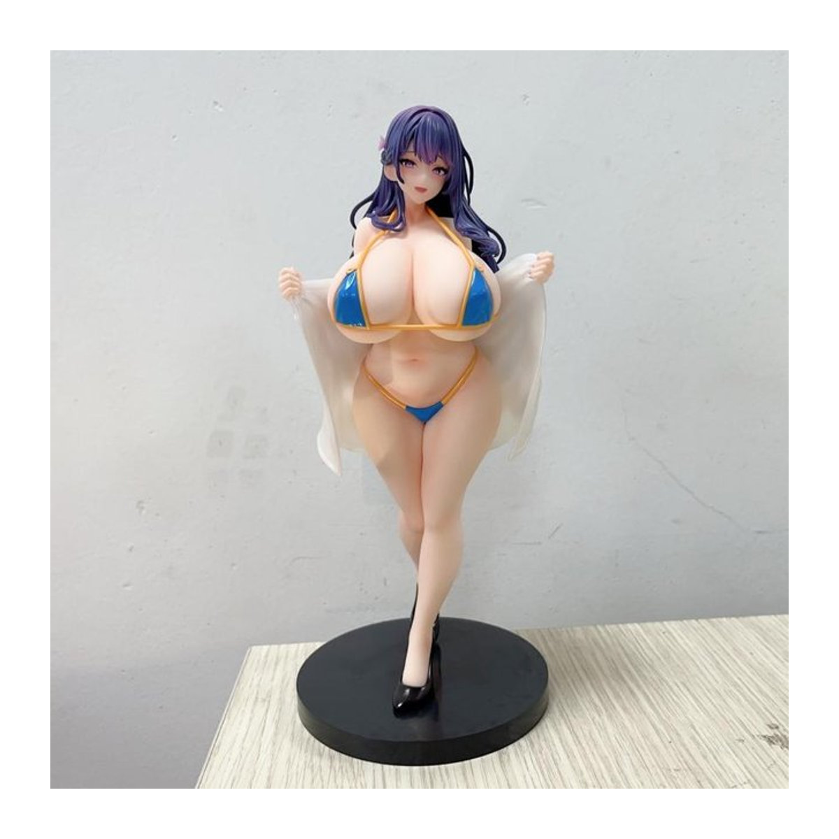 MikukanShojo Insight Girl Mwn Schwester von nebenan Bunny-Girl Anime-Figur aus PVC, Multicolor, Höhe: 24 cm - Bild 1