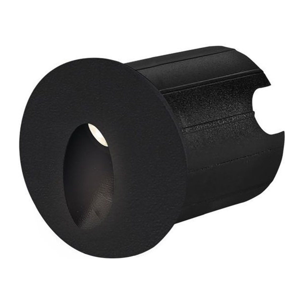 Mini-LED-Wandspot BRAYTRON Vector-B in Schwarz mit integriertem LED und 2W Leistung, IP65 wetterfest, 3000K Warmweiß - Bild 1