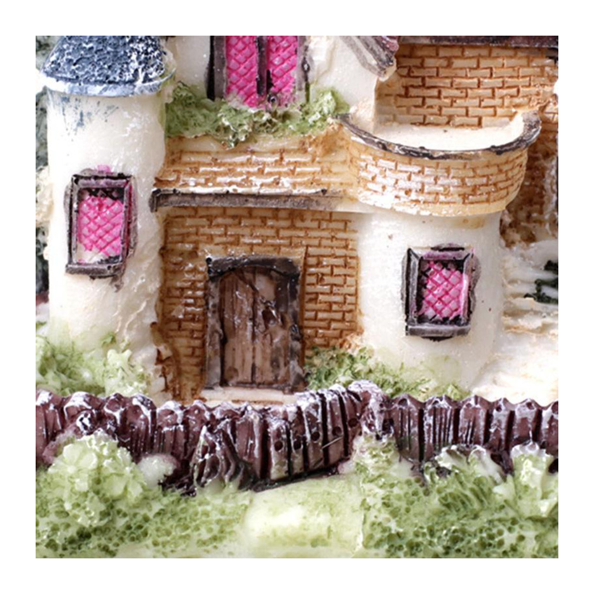Miniatur Haus aus Harz für die Garten Dekoration und Micro Landschaft von LY Home&Kitchen - Bild 4