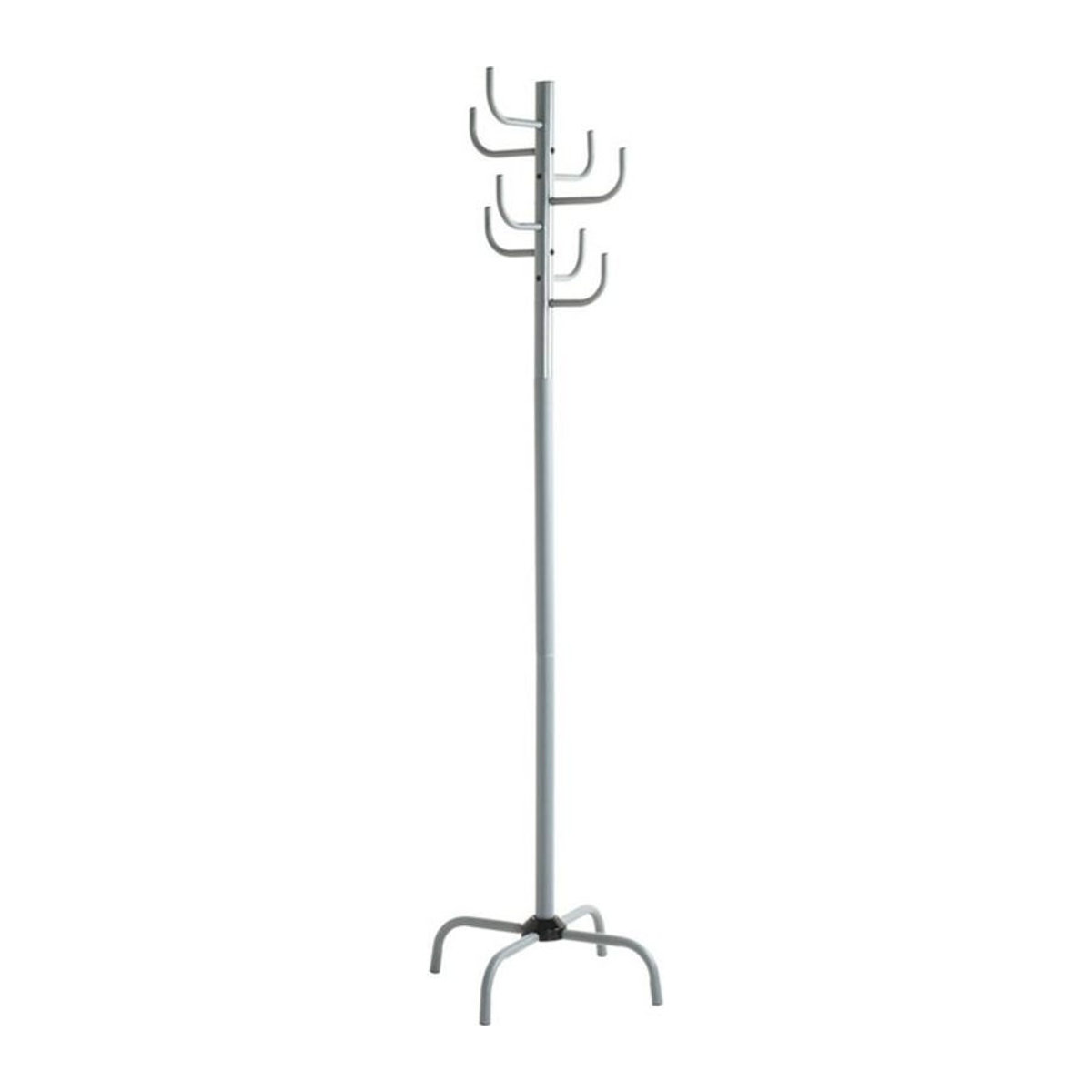 Minimalistischer Garderobenständer Cactus aus Metall in Grau, Höhe: 180 cm, Tiefe: 48 cm - Bild 1