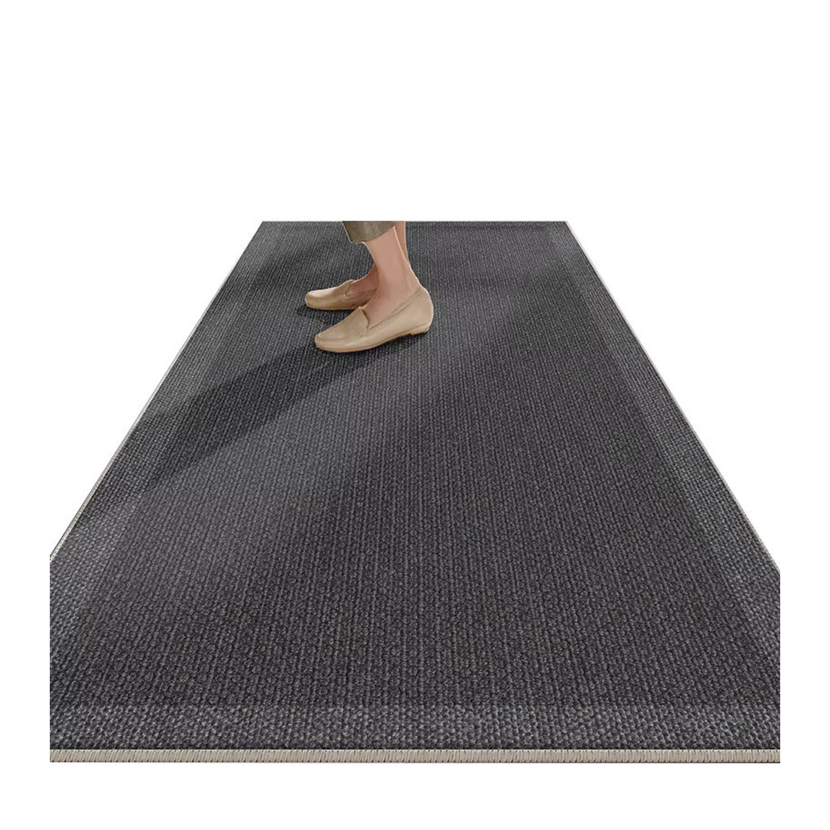 Minimalistischer Küchenläufer von facaishu in Dunkelgrau - Bild 3
