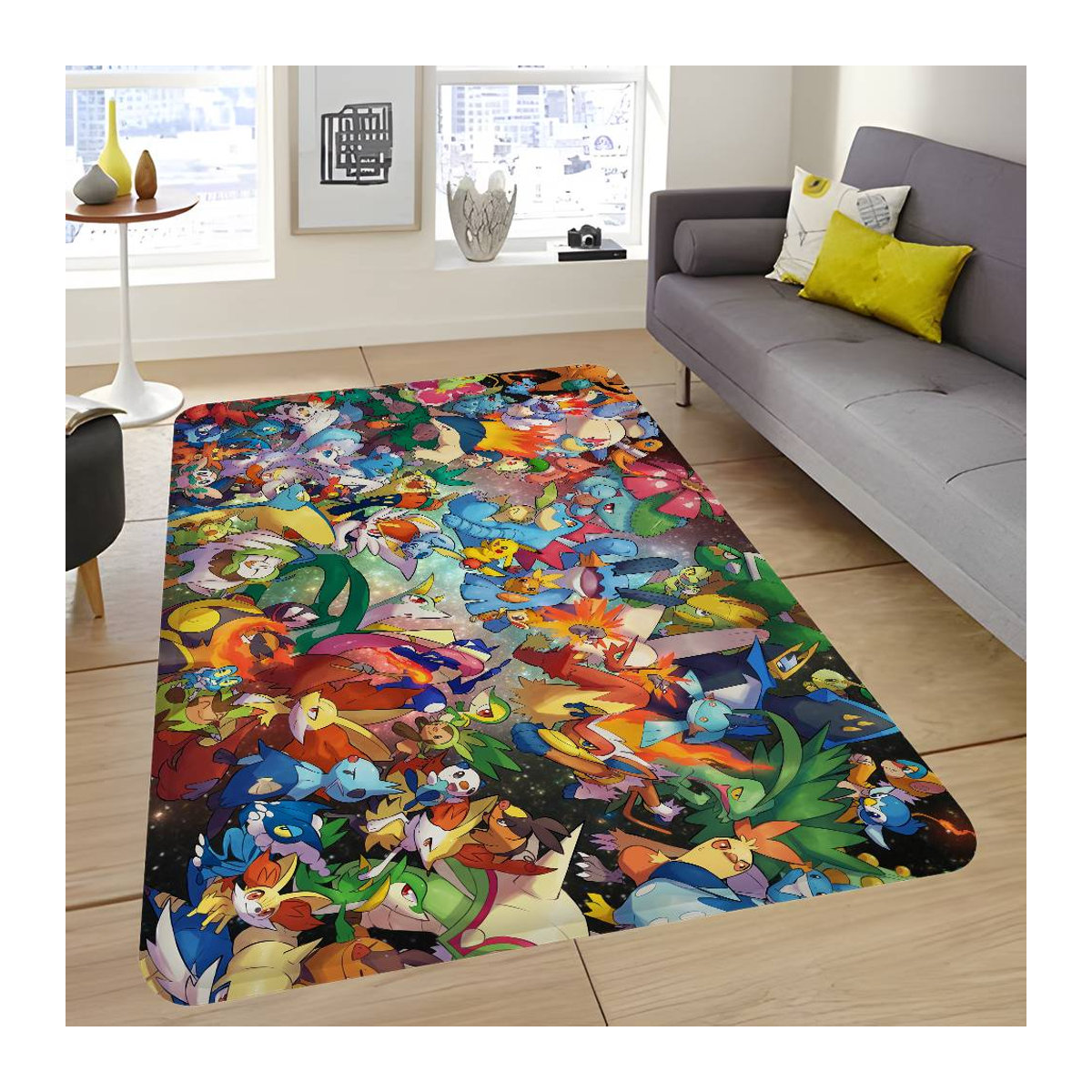 Miniso Anime Küchenmatte P-Pokemones Multicolor, B/T: 60 x 40 cm - Bild 2
