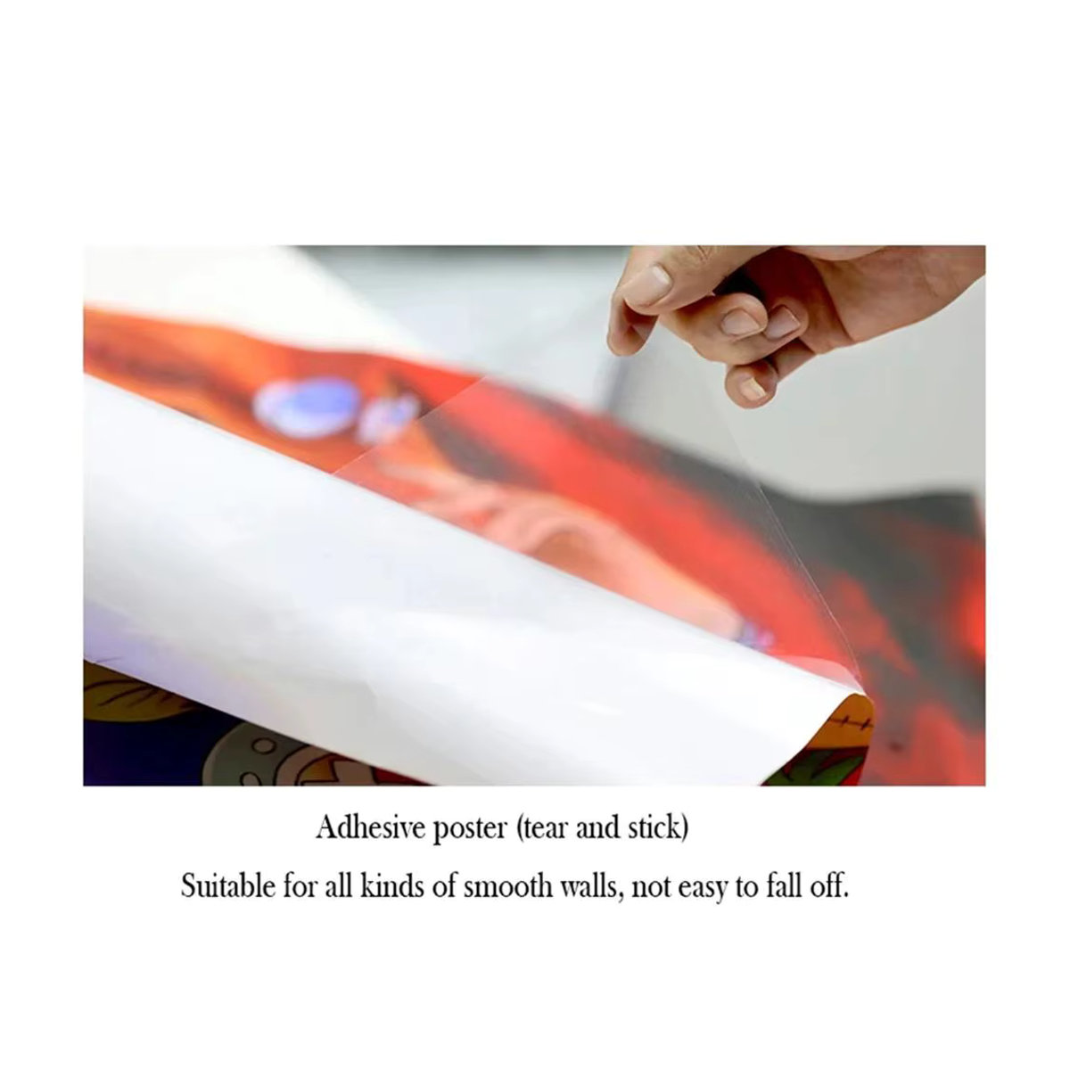 MINISO Fluch der Karibik Wandposter, selbstklebender Wandaufkleber aus Papier, mehrfarbig, rechteckig - Bild 4