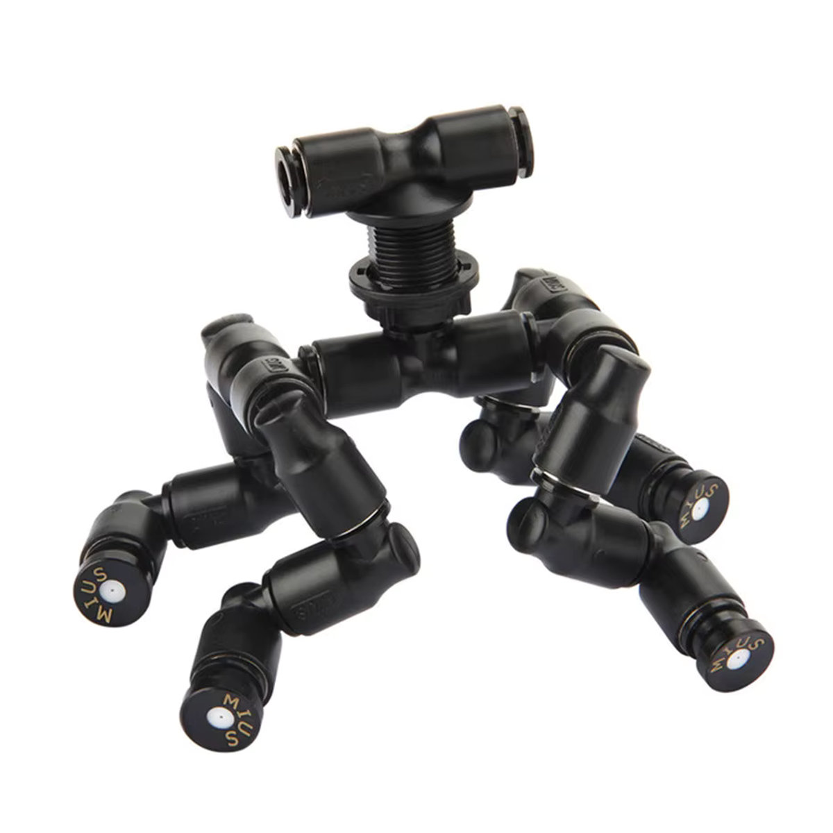 MIUS Smart Reptiles Fogger Mist Sprinkler 360 Grad drehbare Sprühdüse für Garten und Gewächshaus zur Bewässerung und Kühlung - Bild 4