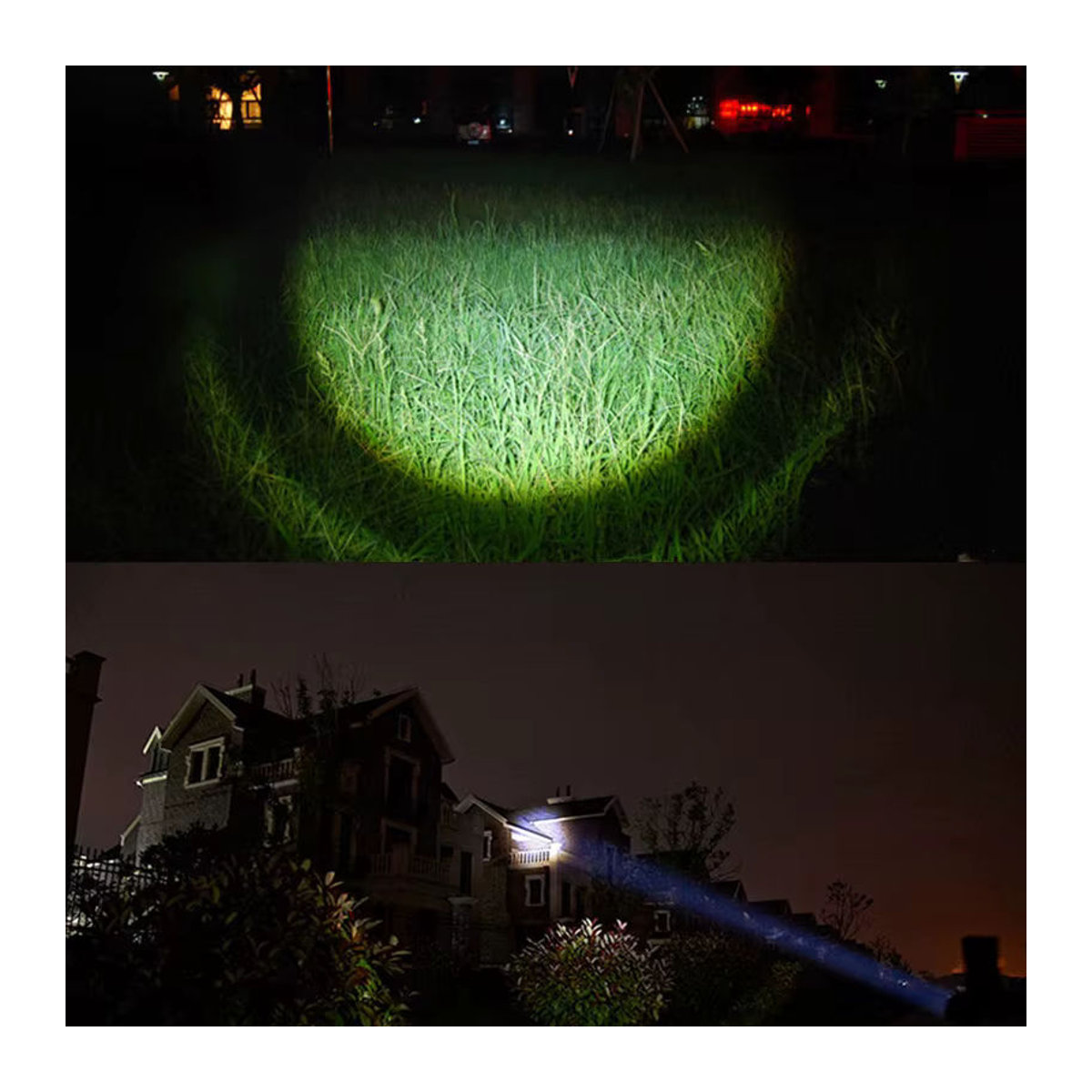 Mixxar Zk30 q5 t6 LED taktische Taschenlampe mit Zoom für Camping und Wandern, betrieben mit 18650 oder 3 AAA Batterien - Bild 3