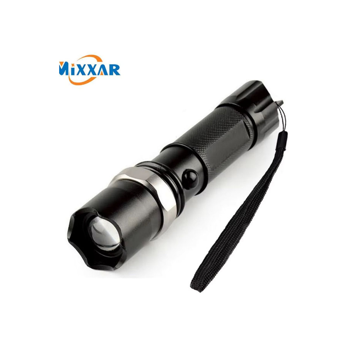 Mixxar Zk30 q5 t6 LED taktische Taschenlampe mit Zoom für Camping und Wandern, betrieben mit 18650 oder 3 AAA Batterien - Bild 4