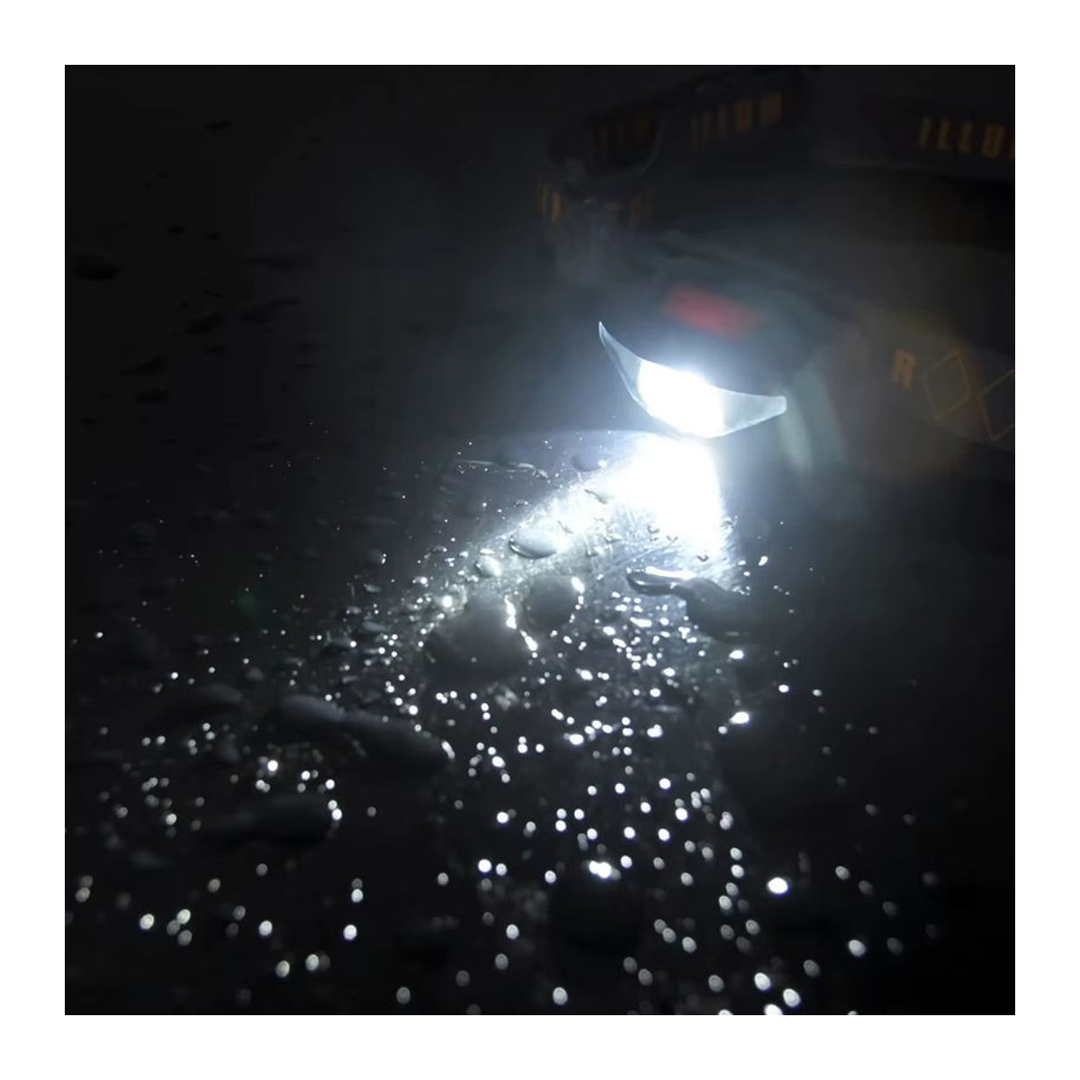 MNFT LED Outdoor Sport Notfall Scheinwerfer mit weißem Licht für Angeln und Camping - Bild 5
